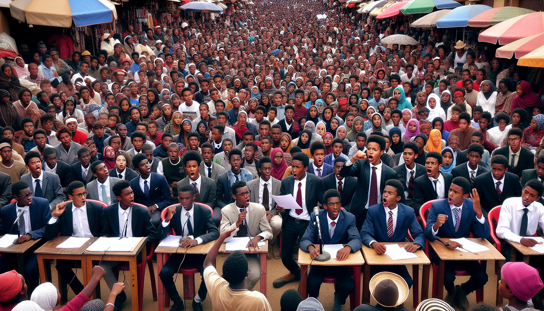 découvrez à antananarivo un concours captivant de débat qui met en lumière les talents oratoires des lycéens malgaches. un événement qui stimule l'esprit critique et favorise l'échange d'idées au sein de la jeunesse.