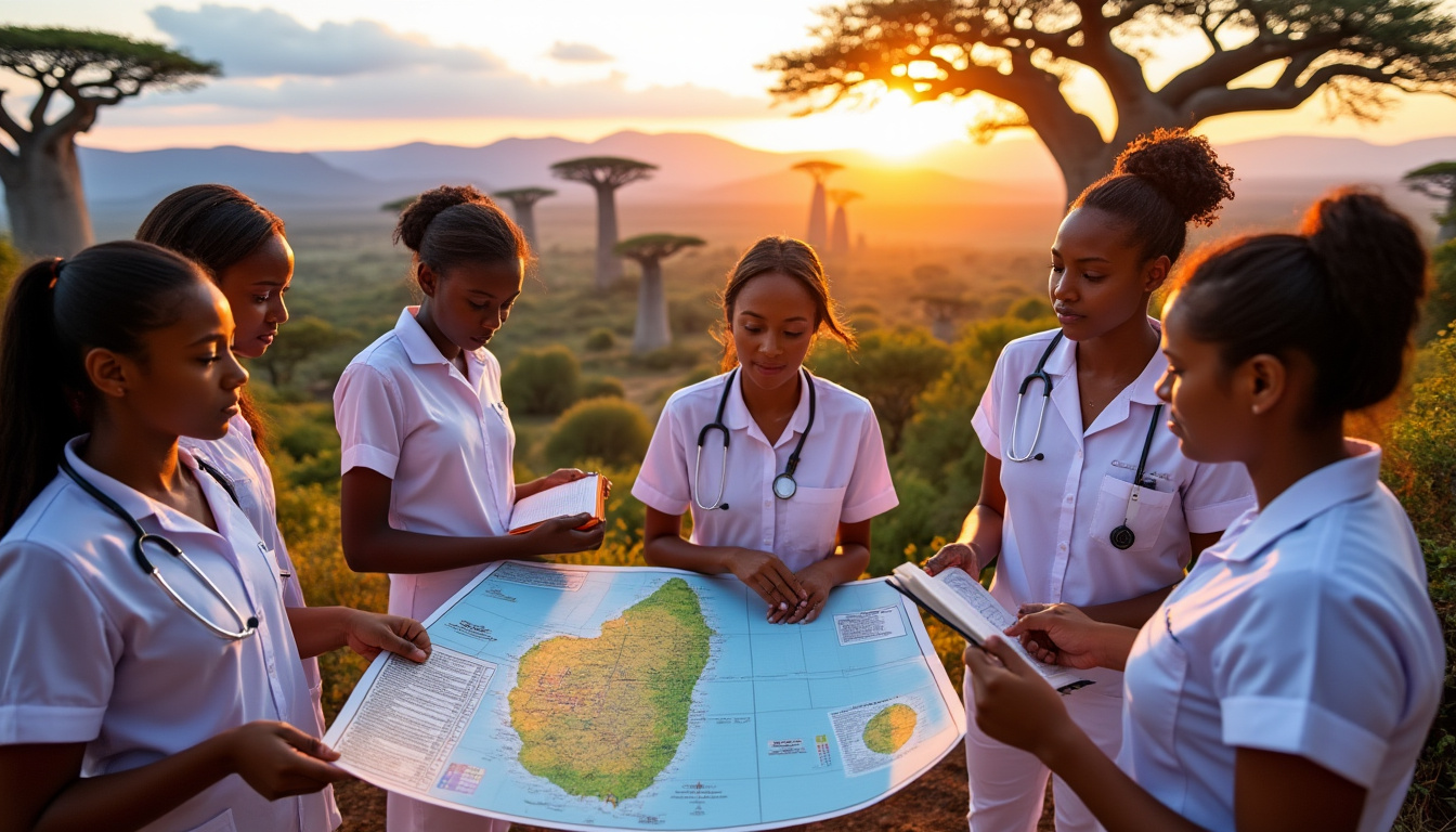 découvrez le parcours inspirant de étudiantes en soins infirmiers d'orléans qui s'apprêtent à s'envoler pour un stage humanitaire à madagascar au début de l'année 2025. un voyage enrichissant au service des autres, alliant apprentissage et solidarité.
