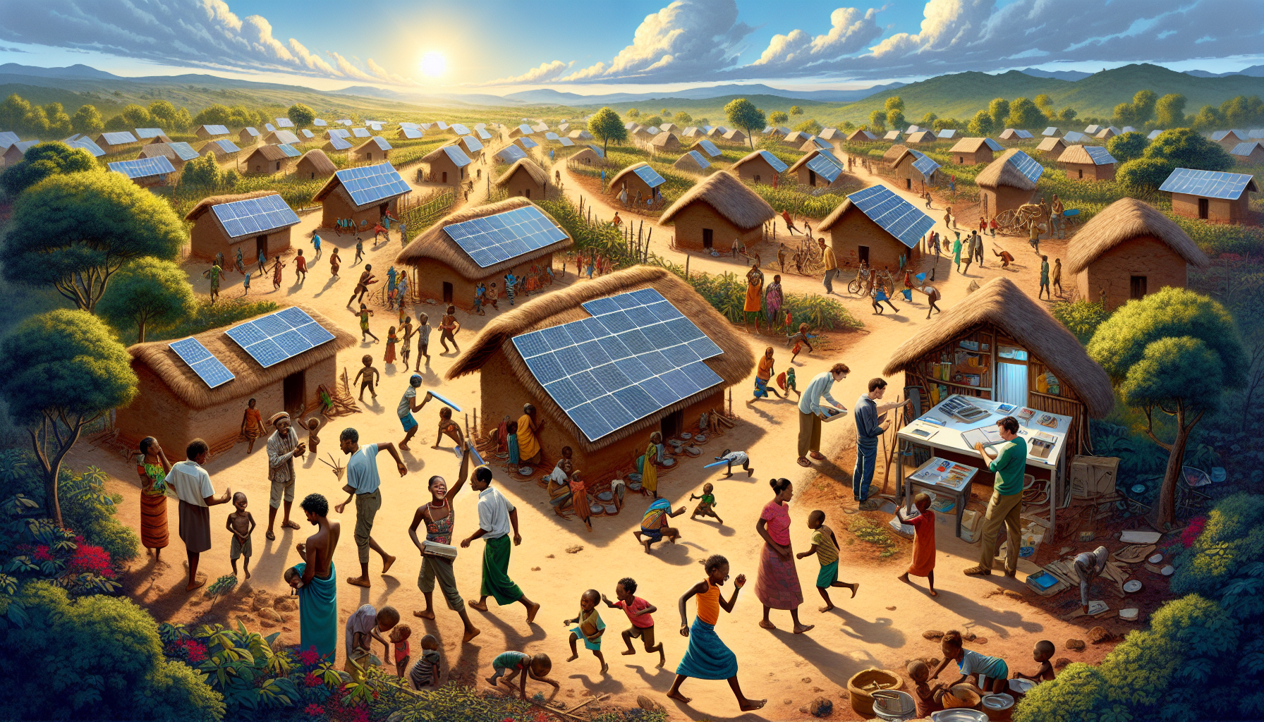 découvrez comment l'union européenne soutient l'électrification rurale à madagascar en stimulant le secteur privé. un partenariat innovant qui ouvre la voie à un avenir énergétique durable et accessible pour les communautés rurales malgaches.