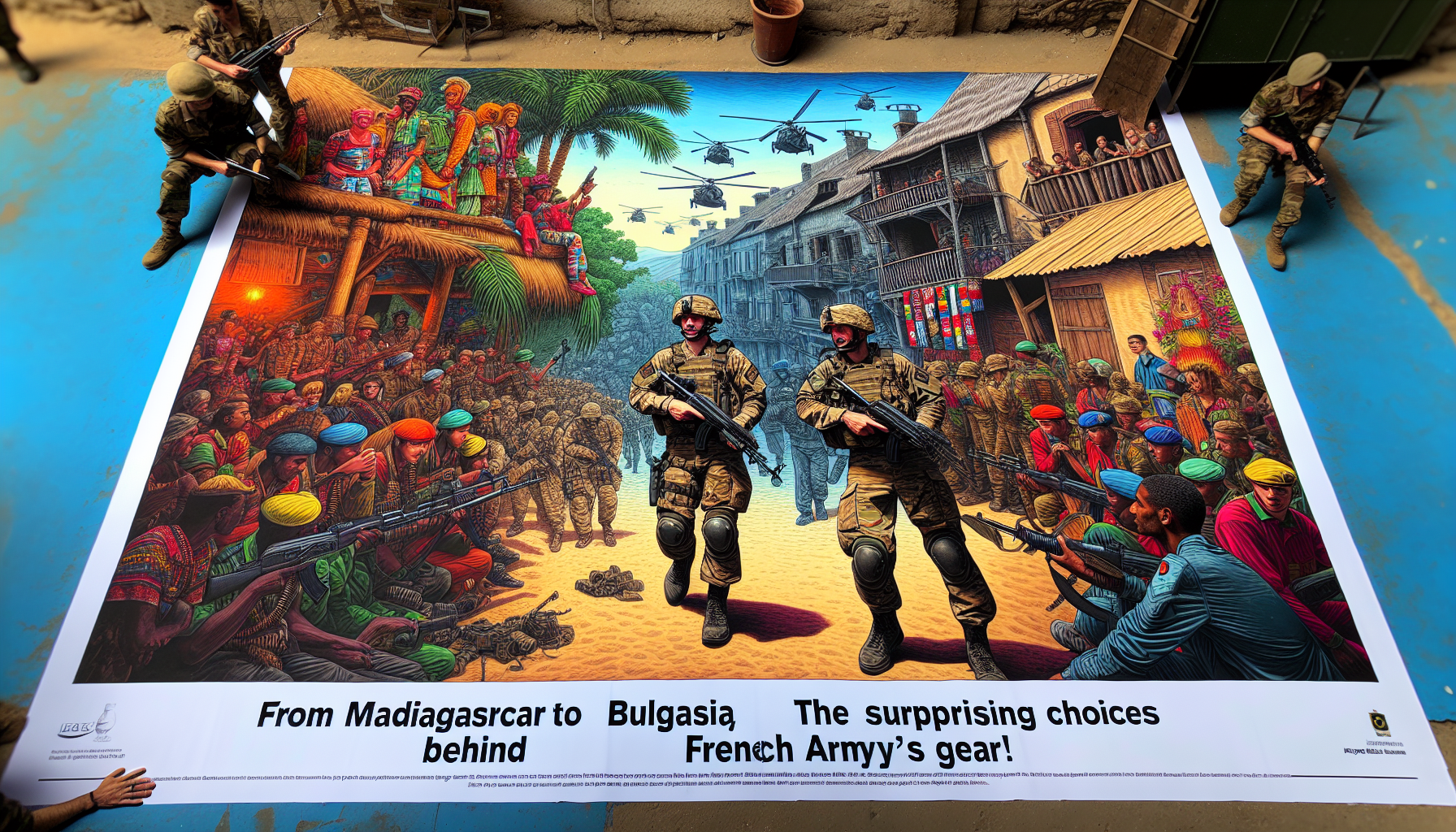 découvrez comment les armées françaises choisissent de se fournir à l'étranger, de madagascar à la bulgarie, et explorez les implications de cette stratégie de fabrication pour la défense nationale.