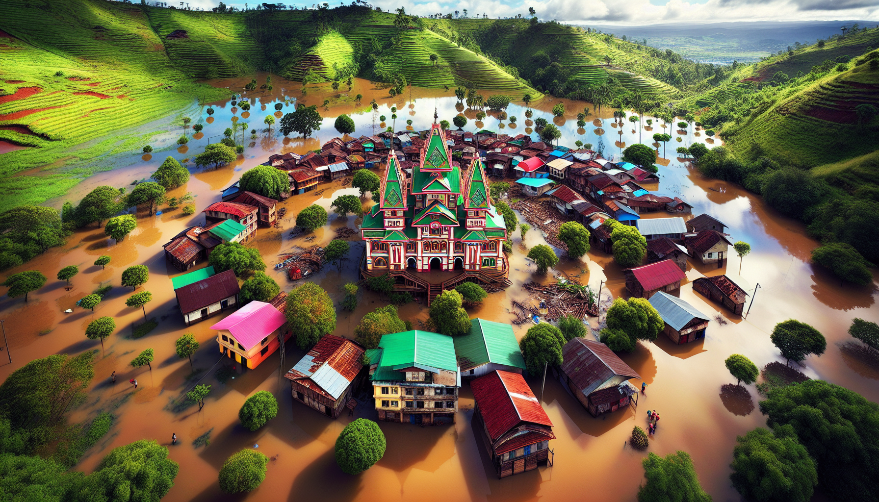 découvrez la situation alarmante à madagascar avec des pluies torrentielles et des orages qui menacent la côte ouest-nord-ouest. restez informé des alertes et des mesures de sécurité à prendre face à ces intempéries.