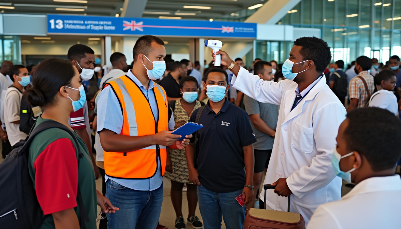 découvrez comment madagascar renforce ses contrôles sanitaires aux points d'entrée pour lutter contre l'épidémie de mpox, garantissant la sécurité sanitaire et la protection de la population.