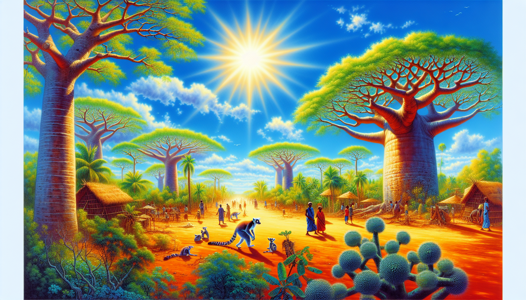 découvrez les paysages spectaculaires de madagascar sous un ciel orageux, tout en étant rassuré par l'absence de risque de cyclone cette semaine. profitez de la beauté naturelle de l'île sans inquiétude !