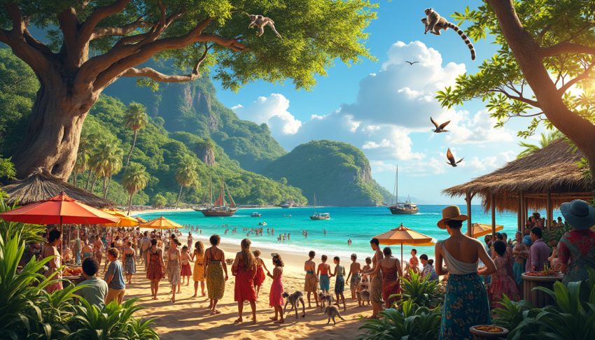 découvrez madagascar à travers les yeux de 23 795 voyageurs qui ont exploré ses merveilles en août 2024. plages de sable fin, paysages époustouflants et culture riche vous attendent. vivez une expérience inoubliable sur cette île unique au cœur de l'océan indien.