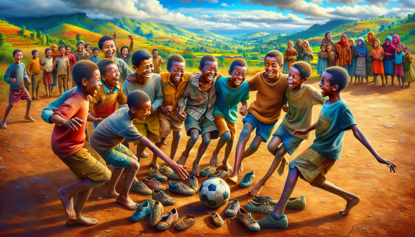 participez à une collecte pleine de promesses pour offrir des crampons, maillots et ballons aux enfants malgaches. ensemble, enflammez leurs rêves et donnez-leur l'opportunité de vivre leur passion du football.