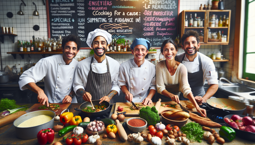 découvrez comment des chefs talentueux à bourg-en-bresse allient passion culinaire et engagement solidaire en préparant des plats savoureux dont les profits financent des initiatives éducatives essentielles à madagascar. ensemble, soutenons l'éducation et la cuisine responsable!