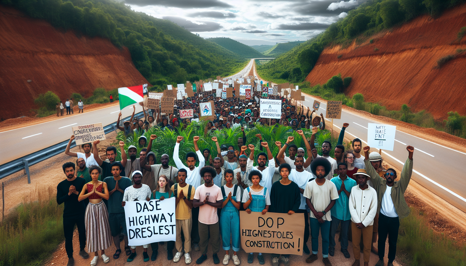 découvrez les enjeux sociaux et environnementaux soulevés par la construction de l'autoroute inaugurale à madagascar. analyse des préoccupations des communautés locales et des impacts écologiques dans un contexte de développement rapide.