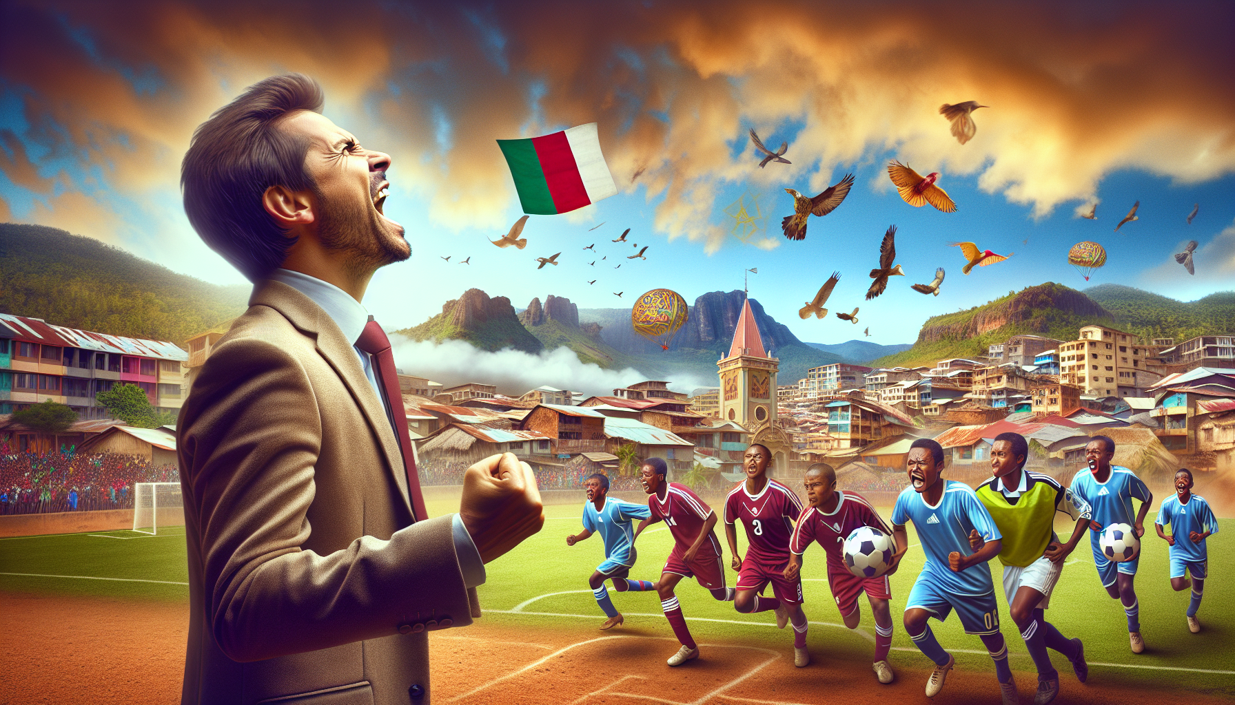 découvrez le parcours inspirant de corentin martins, l'entraîneur brestois qui dirige l'équipe nationale de madagascar. plongez dans ses ambitions pour la coupe du monde 2026 et son rêve de faire briller les couleurs malgaches sur la scène internationale.