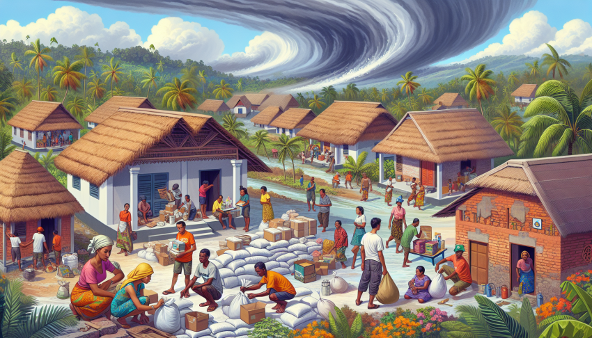 restez informé des conditions météorologiques à madagascar : le nord est en alerte pour la fin de semaine avec des prévisions de fortes pluies et de houle intense. protégez-vous et suivez les recommandations des autorités.