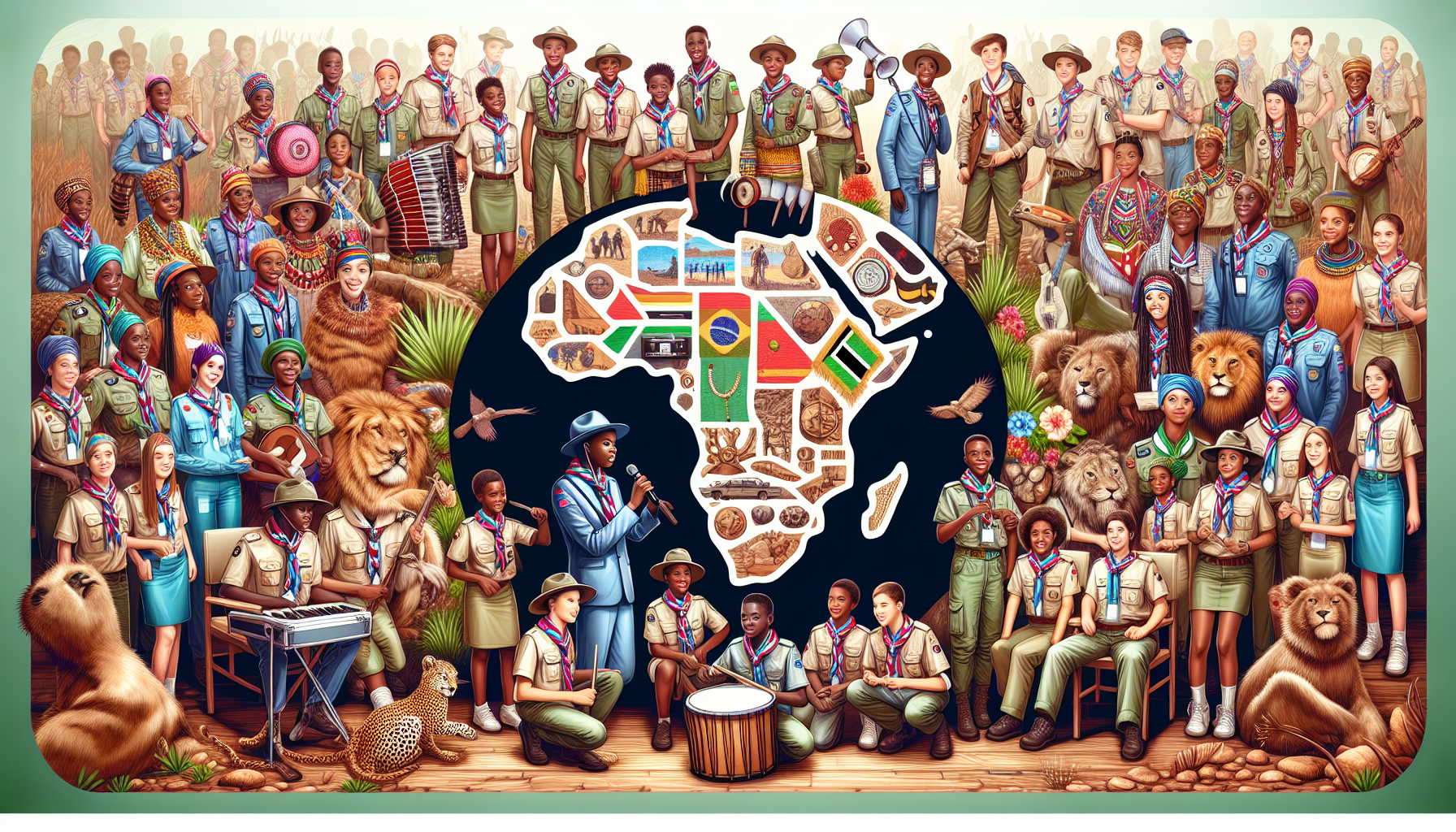 participez à la conférence africaine du scoutisme et vivez une expérience unique de service civique à madagascar et au kenya. engagez-vous pour des valeurs solidaires et enrichissez votre parcours tout en découvrant des cultures africaines fascinantes.