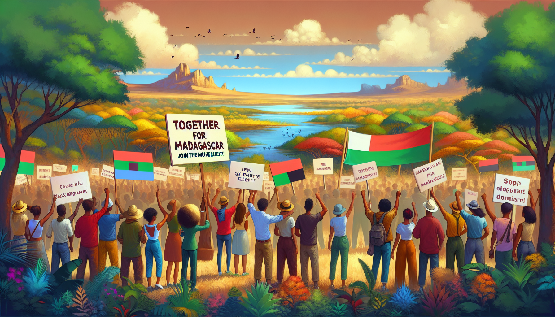 découvrez comment vous pouvez contribuer à une mobilisation solidaire pour soutenir madagascar. ensemble, unissons nos forces pour apporter aide et espoir à ceux qui en ont besoin dans cette île riche en culture et biodiversité.