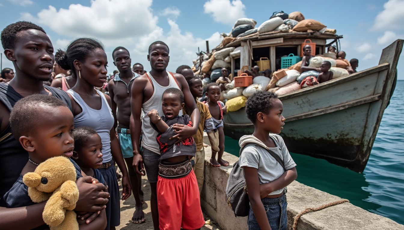 découvrez l'incroyable interception de migrants malgaches en route vers mayotte, escortés par une cargaison impressionnante de 650 kg de zamal et 1 000 litres de rhum. un événement marquant qui soulève des questions sur la migration et les trafics dans la région.