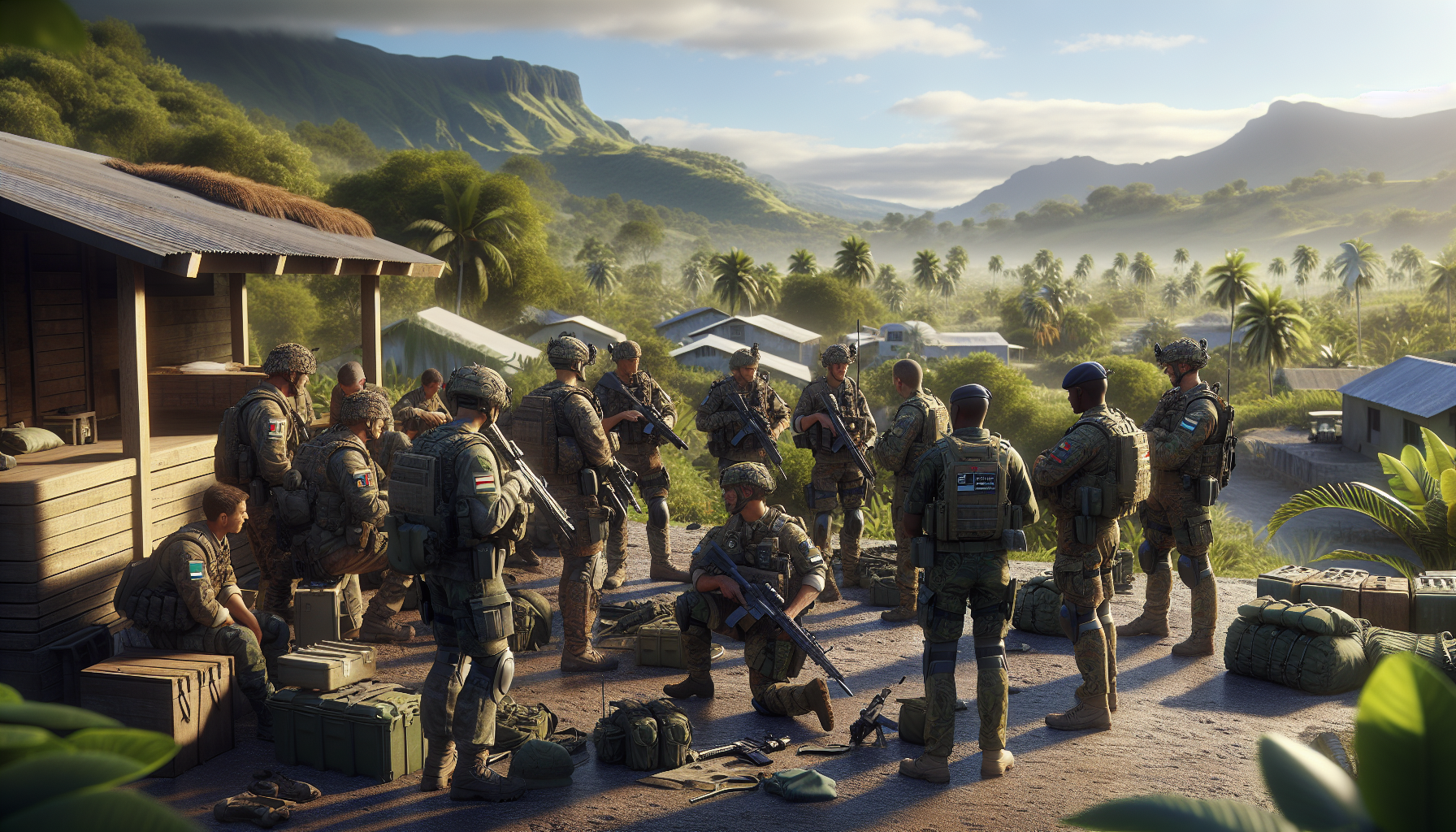 découvrez comment les militaires des fazsoi de la réunion travaillent en collaboration avec leurs homologues lors de l'exercice interarmées et interalliés tulipe 25 à madagascar, renforçant ainsi les alliances et les compétences militaires dans la région.