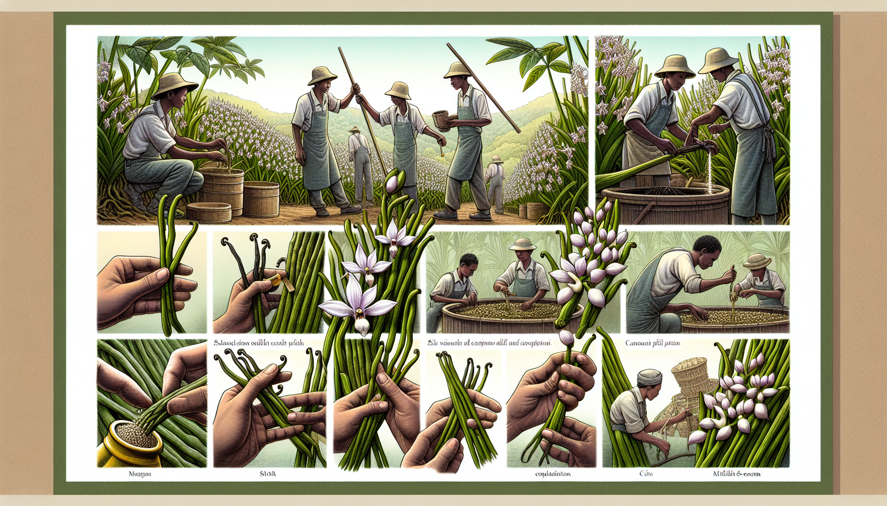 découvrez la richesse de la vanille de madagascar, un véritable voyage des plantations jusqu'à vos assiettes. plongez dans l'univers du parfum iconique de cette épice tout en explorant les enjeux de son exploitation. un récit captivant pour les amateurs de saveurs authentiques.