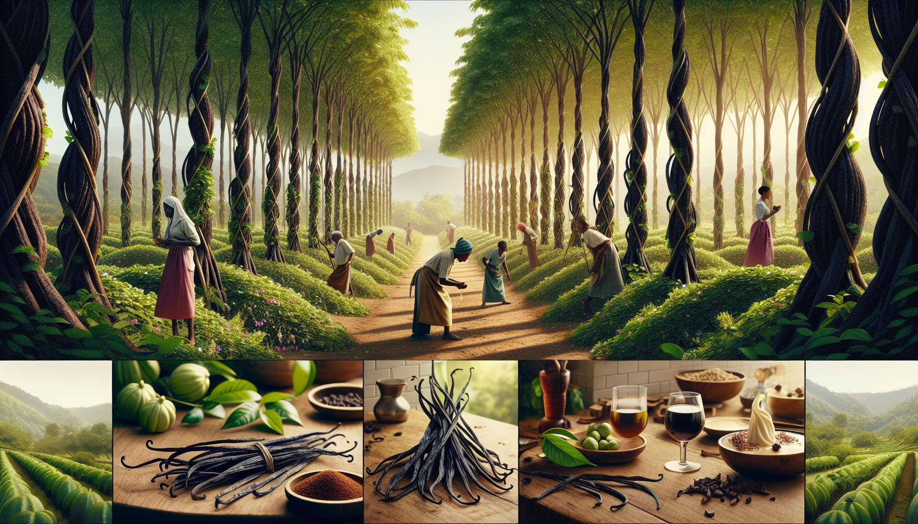 découvrez le fascinant parcours de la vanille de madagascar, de ses plantations luxuriantes à nos assiettes. un voyage sensoriel qui met en lumière la richesse des saveurs tout en révélant les enjeux d'exploitation qui entourent ce trésor culinaire.