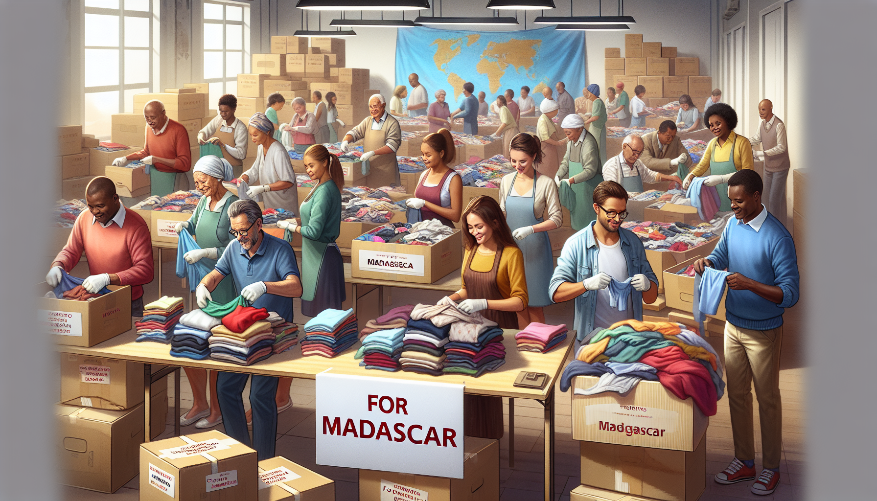découvrez comment l'association mado mada de pontivy mobilise la générosité de la communauté pour acheminer 6 m3 de vêtements vers madagascar, apportant espoir et soutien aux personnes dans le besoin.