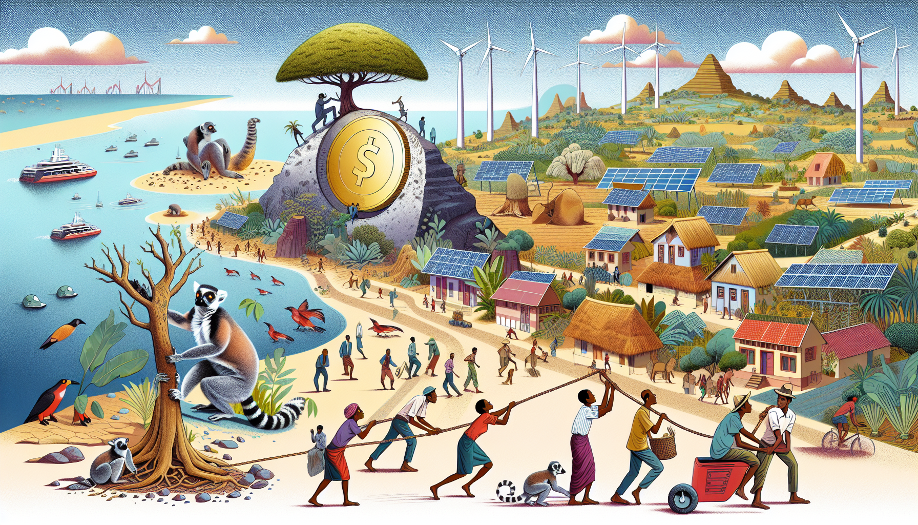 découvrez madagascar, l'île rouge, à travers une exploration captivante de ses paysages enchanteurs, de sa culture riche et de sa biodiversité unique. plongez au-delà des océans et laissez-vous séduire par les merveilles naturelles et les traditions fascinantes de cette destination hors du commun.