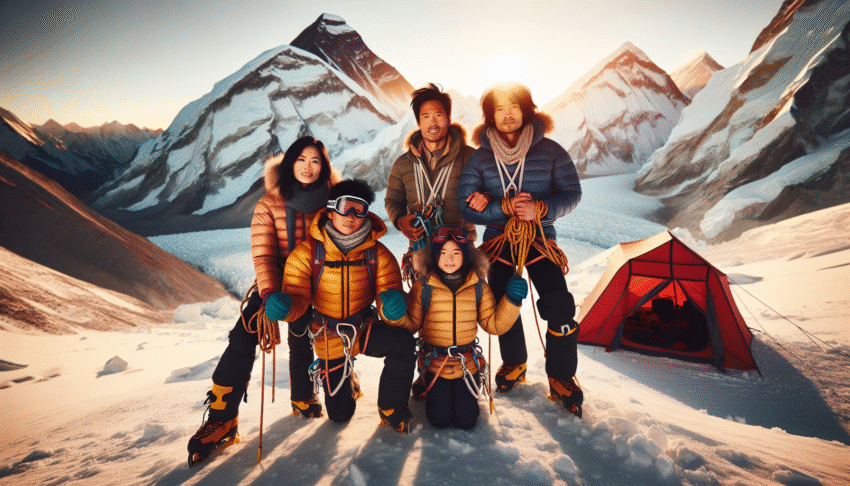 découvrez l'incroyable aventure d'une famille malgache déterminée à conquérir le sommet de l'everest. suivez leur parcours, leurs défis et leur esprit d'équipe dans cette épopée inoubliable.