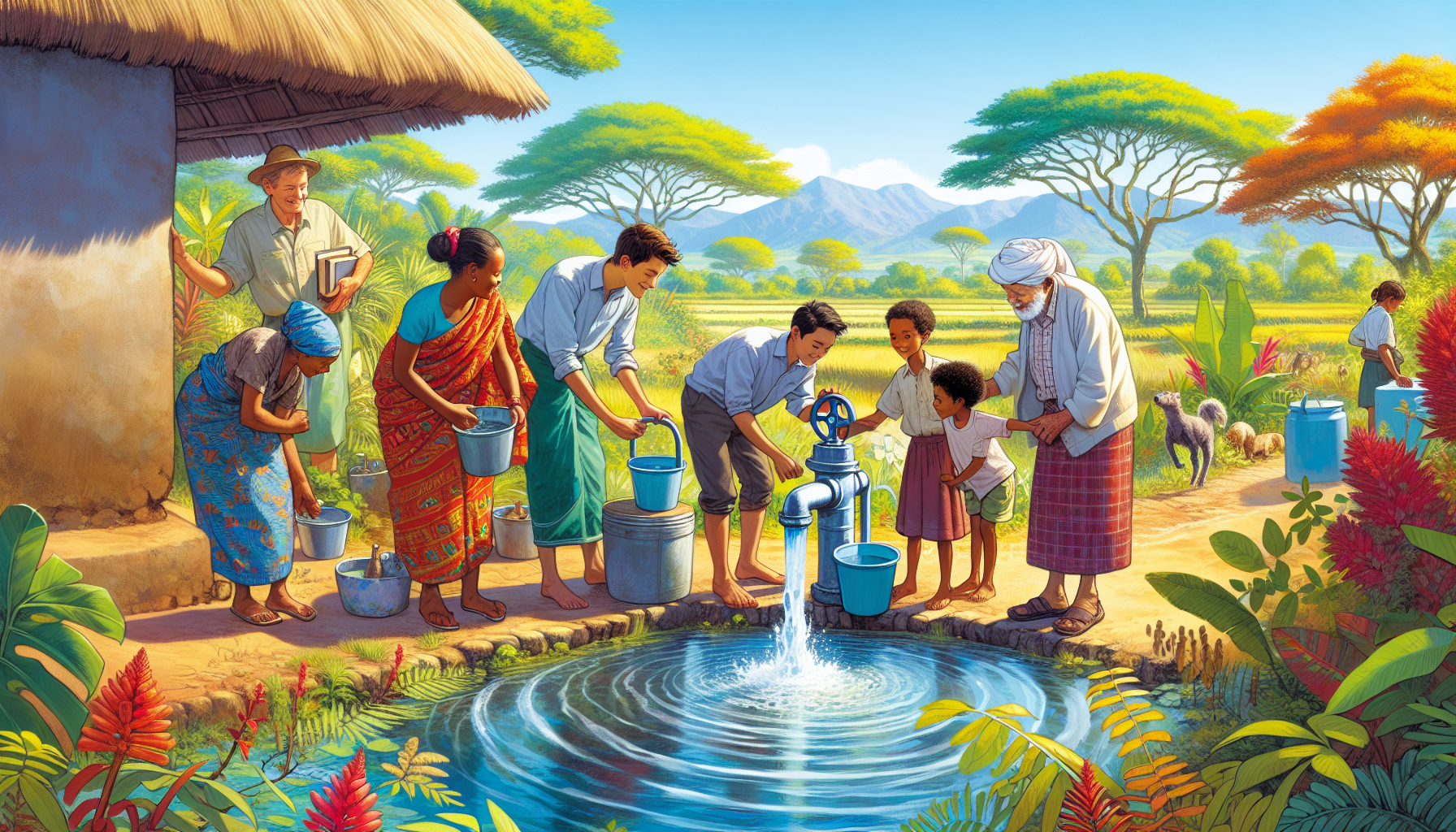 découvrez les enjeux cruciaux de l'accès à l'eau potable dans le grand sud de madagascar à travers une journée immersive au cœur d'un village. plongez dans la réalité quotidienne des habitants et les défis auxquels ils font face pour un bien essentiel.