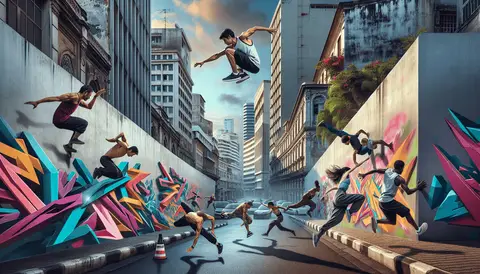 À la découverte de Madagascar : athlètes et leur coach plongés dans l&rsquo;univers du parkour