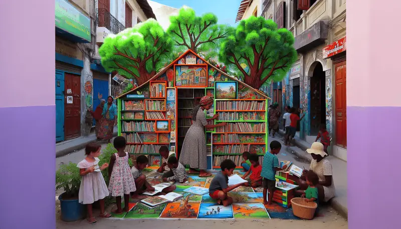 découvrez boky mitety vohitra, une bibliothèque mobile innovante dédiée aux enfants malgaches. ce projet ambitieux vise à promouvoir la lecture et l'éducation à travers des livres et des activités ludiques, apportant ainsi la culture littéraire directement dans les villages. explorez comment cette initiative transforme la vie des jeunes, en développant leur imagination et leur esprit critique.
