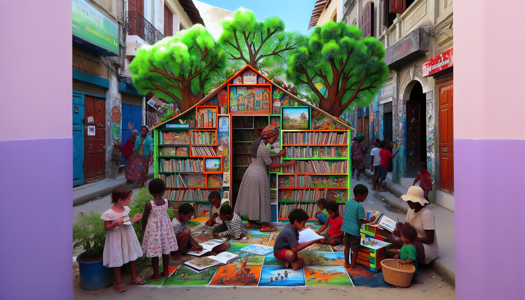découvrez boky mitety vohitra, une bibliothèque mobile innovante dédiée aux enfants malgaches. ce projet ambitieux vise à promouvoir la lecture et l'éducation à travers des livres et des activités ludiques, apportant ainsi la culture littéraire directement dans les villages. explorez comment cette initiative transforme la vie des jeunes, en développant leur imagination et leur esprit critique.