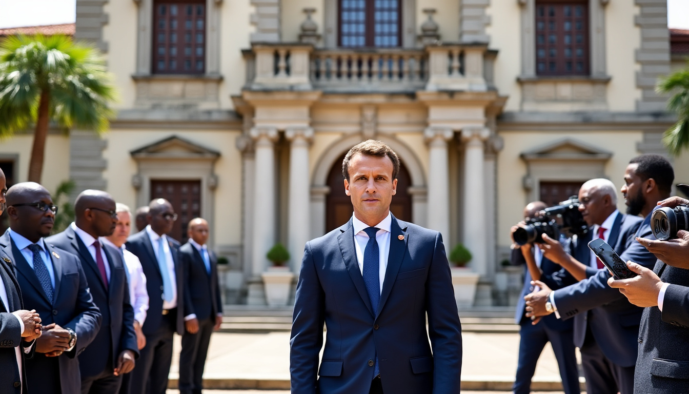 découvrez la visite d'emmanuel macron en avril, à la réunion, madagascar et maurice. une occasion unique d'explorer les relations diplomatiques et économiques entre la france et ces îles de l'océan indien.