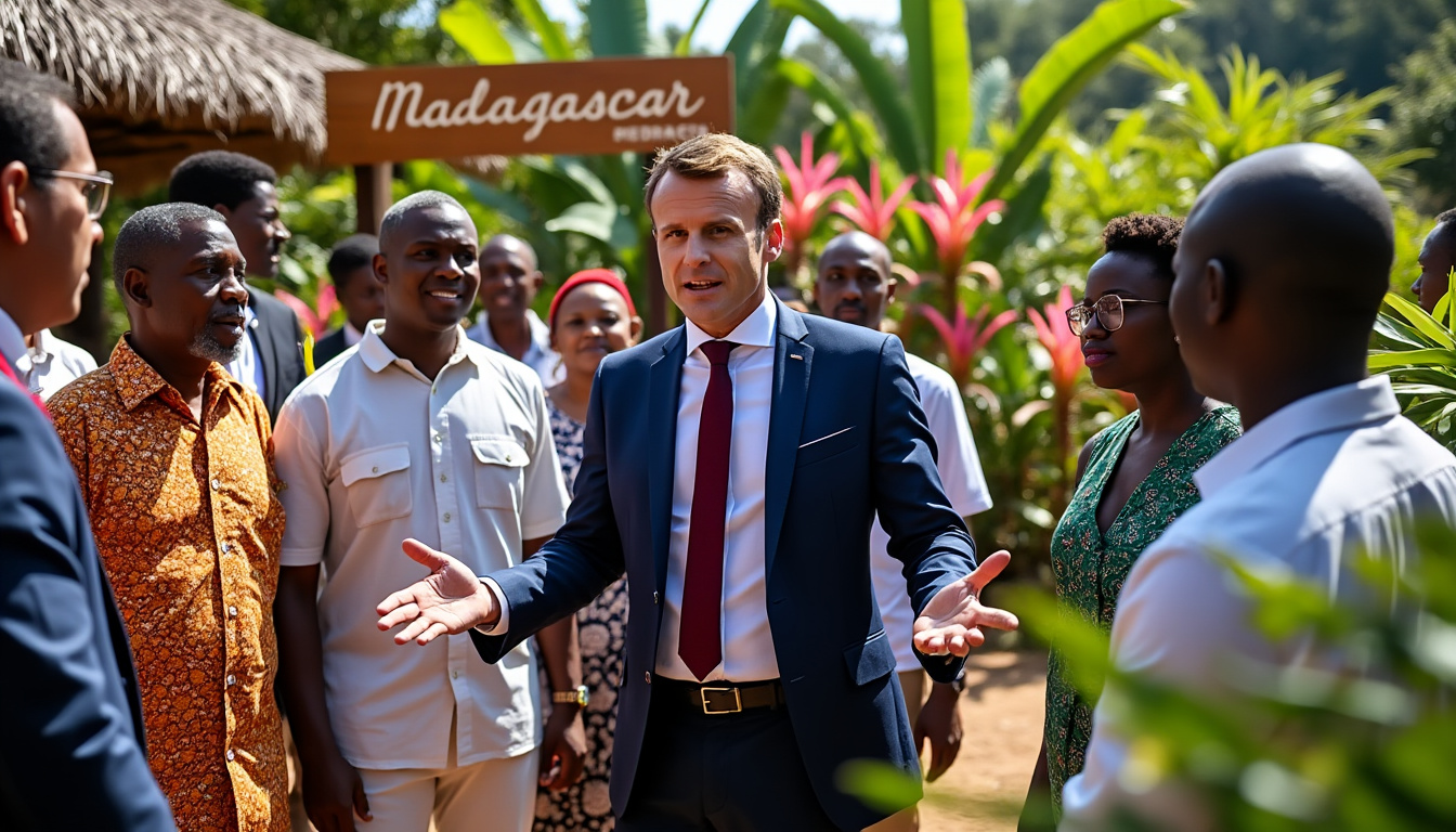 découvrez si la visite d'emmanuel macron à madagascar marque le début d'une nouvelle ère de coopération entre la france et l'île, avec des enjeux économiques, environnementaux et culturels à la clé.