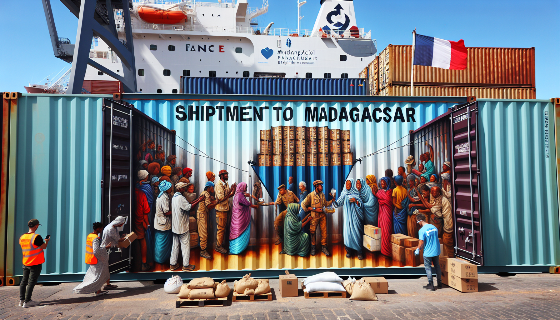 découvrez comment un container français se dirige vers madagascar pour renforcer la coopération avec akamasoa, une initiative qui vise à améliorer les conditions de vie et à soutenir le développement local. participez à cette aventure solidaire et engagée.