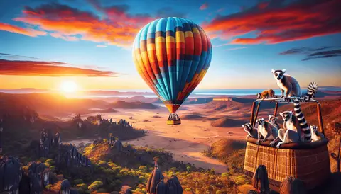 Guy Cinquin, un aventurier des cieux qui a emmené sa passion de la montgolfière jusqu&rsquo;à Madagascar