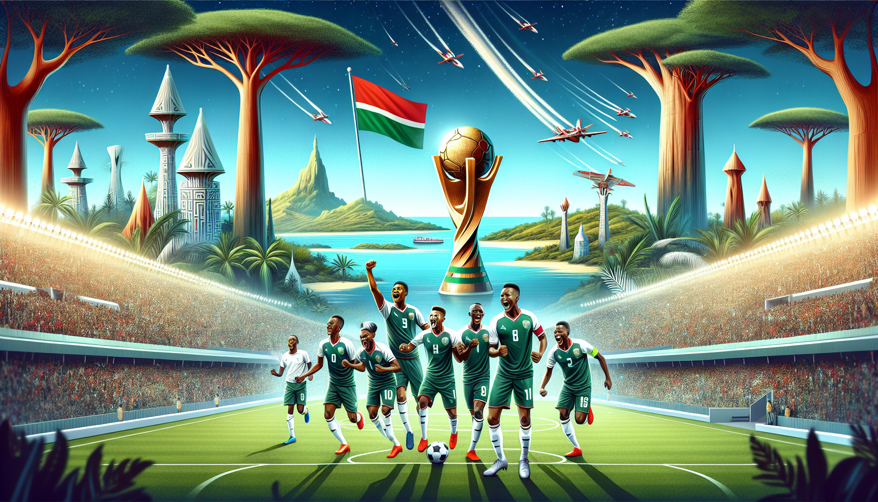 découvrez les ambitions des barea de madagascar qui visent à se qualifier pour la coupe du monde 2026 et la cosafa cup. suivez leur parcours prometteur et les enjeux qui se dessinent pour le football malgache dans les années à venir.