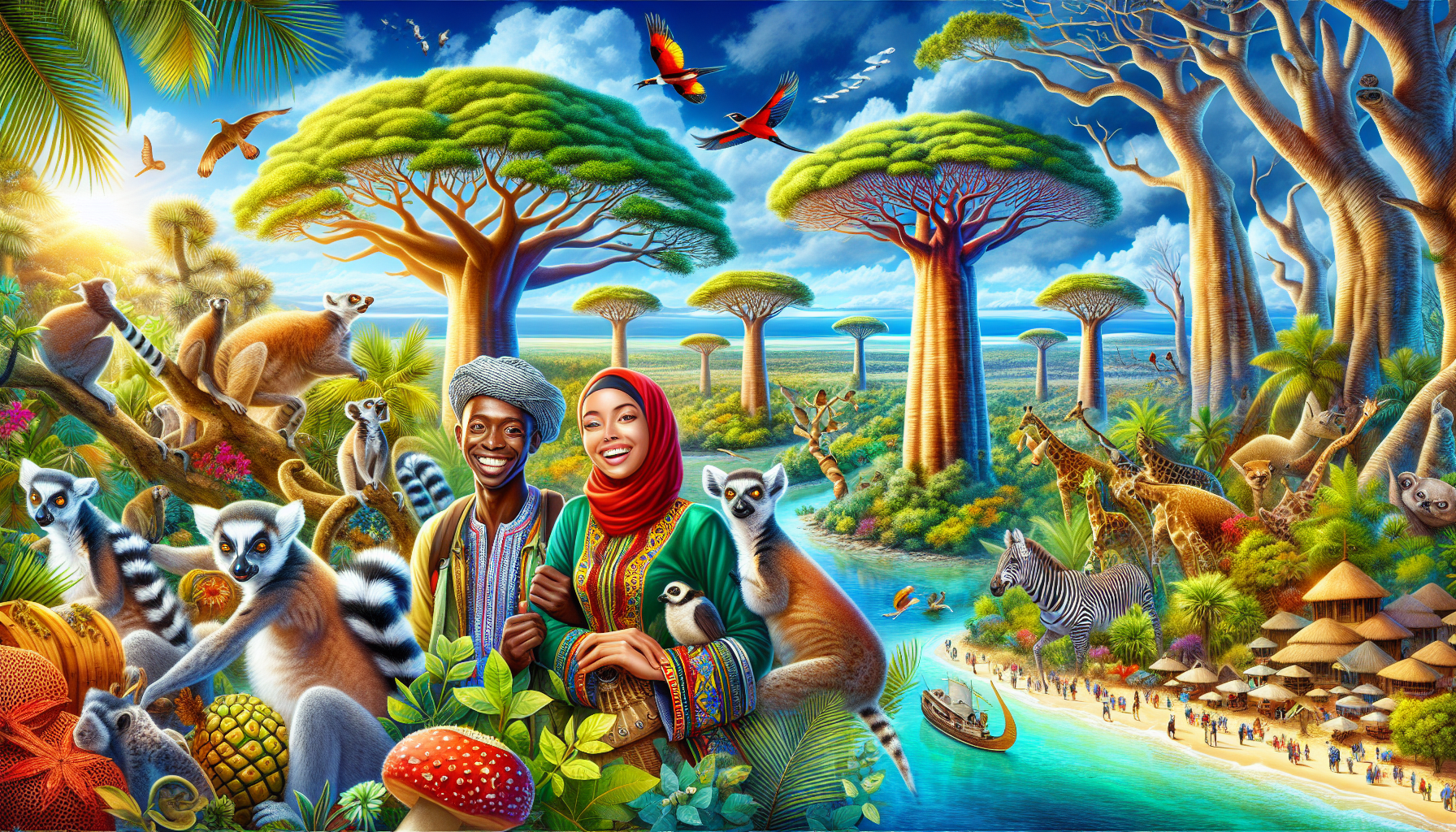 découvrez madagascar, une destination touristique émergente aux paysages époustouflants et à la biodiversité unique. plongez dans cette pépite de l'océan indien qui attire de plus en plus de voyageurs en quête d'aventures et de découvertes culturelles enrichissantes.