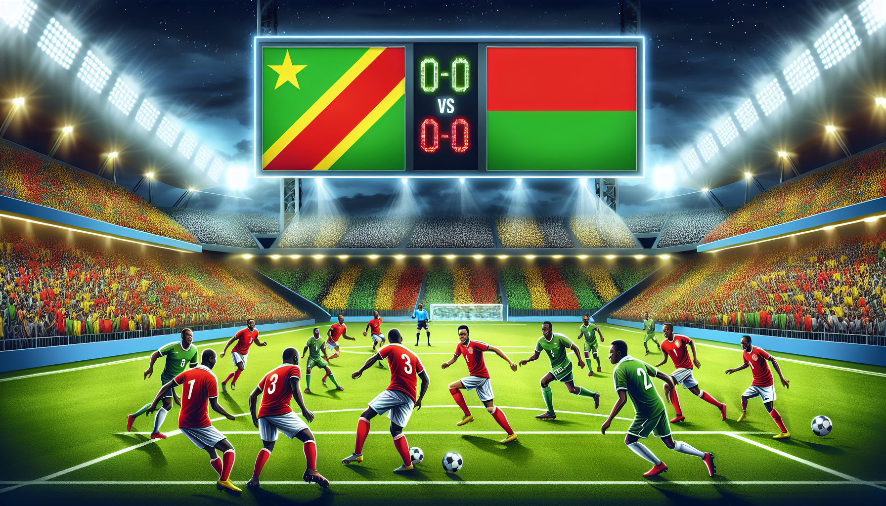assistez à un passionnant match amical opposant la rd congo à madagascar, qui marque la fin de la saison au stade de la source. un événement à ne pas manquer pour les amateurs de football et les supporters des deux équipes !