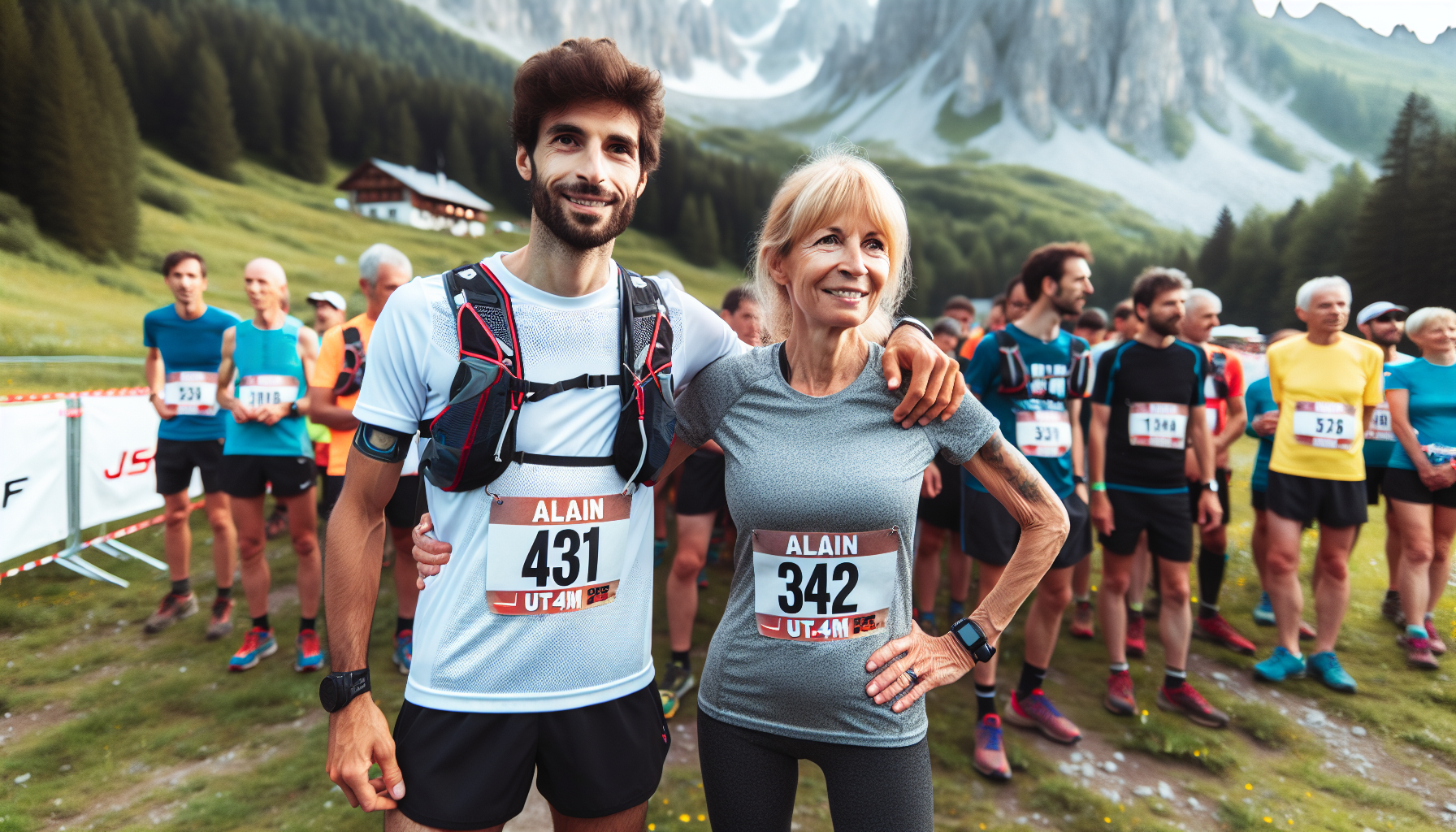 découvrez l'incroyable aventure d'alain, un novice malvoyant en trail de l'isère, et gérard, le doyen malgache, qui s'attaquent à l'ut4m. un récit inspirant de courage et de dépassement de soi dans le monde exigeant des courses en montagne.