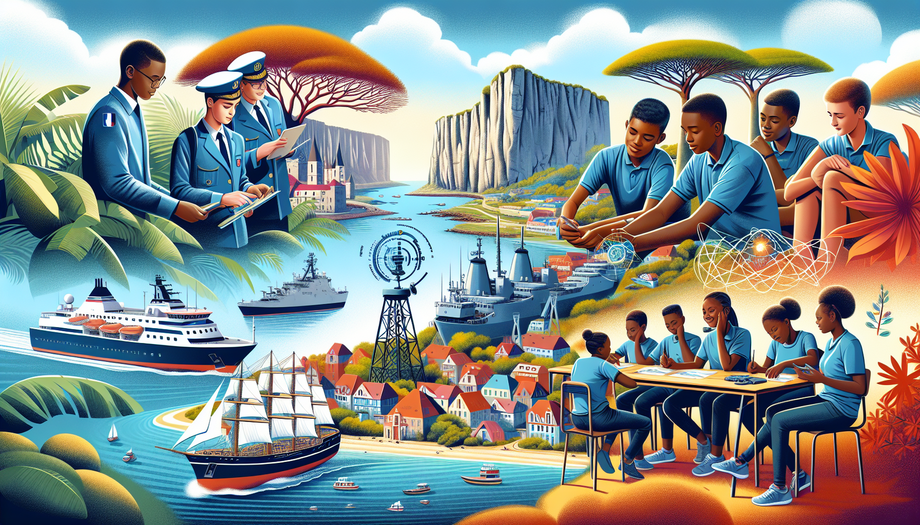 découvrez comment le projet collaboratif entre fécamp et madagascar renforce la sécurité maritime tout en offrant aux lycéens une opportunité d'enrichissement personnel et culturel. une initiative qui lie les deux territoires autour d'une formation innovante et d'échanges fructueux.