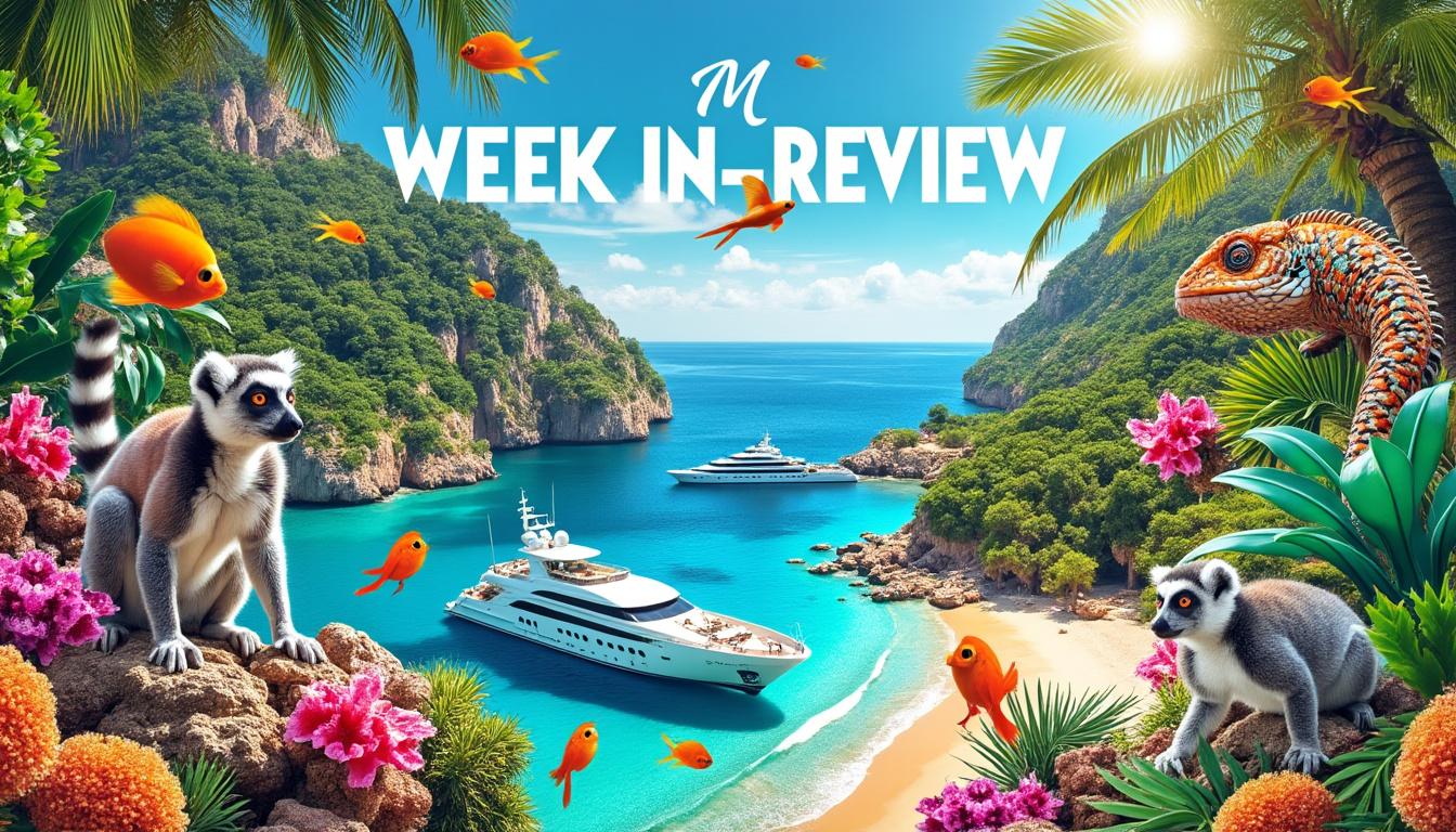 Retour sur la semaine 30 : entre Madagascar, Saint-Tropez et le monde animal